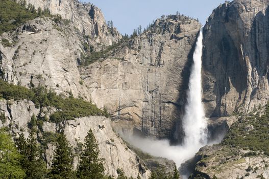 Upper Yosemite Falls(Yosemite National Park, CA)