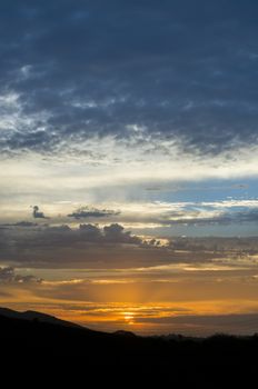 Sunset in Camarillo, California