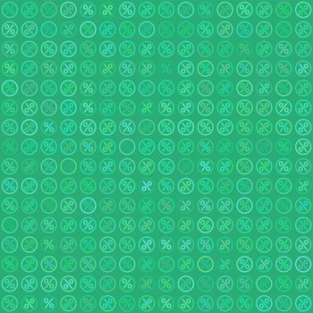 Percent seamless business background. Discount illustration. Economic finance promotion pattern