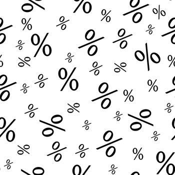 Percent seamless business background. Discount illustration. Economic finance promotion pattern