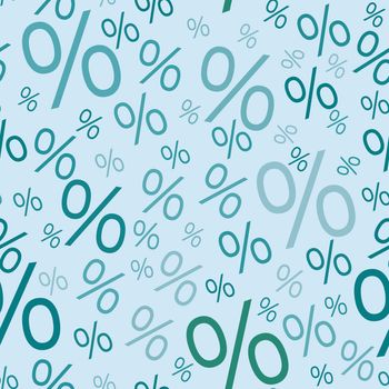 Percent seamless business tax background. Discount illustration. Economic finance promotion pattern