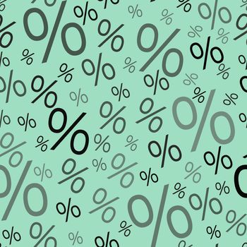 Percent seamless business tax background. Discount illustration. Economic finance promotion pattern