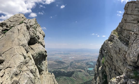 magnificent landscape from the cliffs