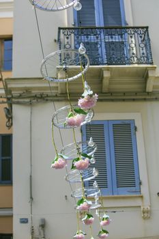 bicycle wheel in  Alguero , sardinia, italy