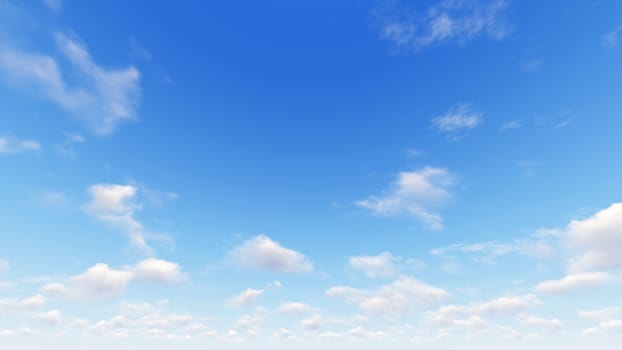 Cloudy blue sky abstract background, blue sky background with tiny clouds, 3d illustration