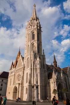 Roman Catholic Matthias Church in Budapest, Hungary.