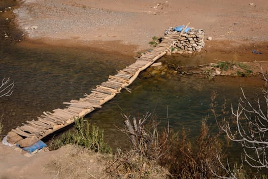 Travel destination and moroccan landmark - Atlas Mountains, Morocco