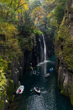 Takachiho Gorge in Japan