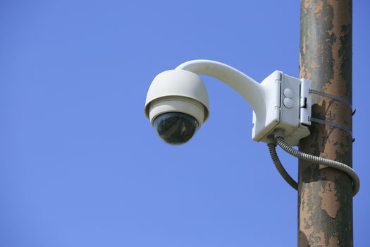 Safety camera  in a street