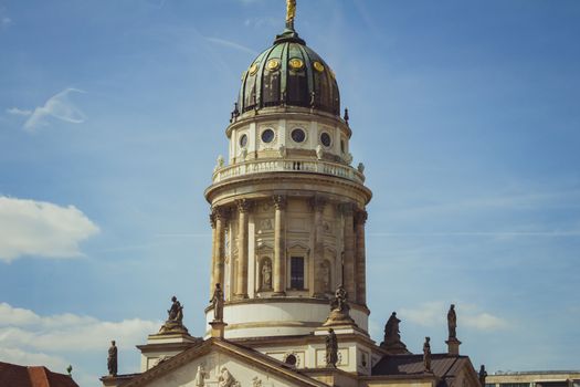 The French cathedral in the city of berlin.