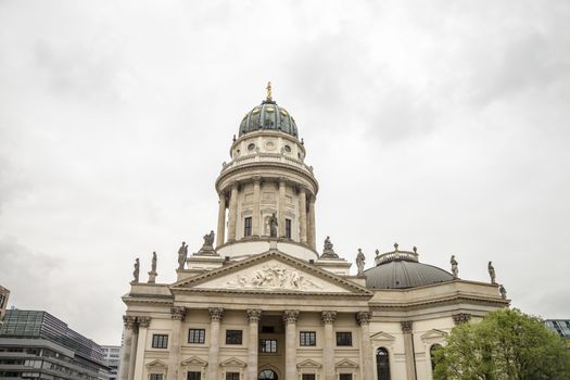 The French cathedral in the city of berlin.