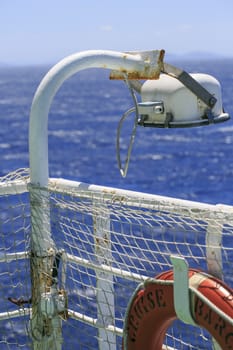 Detail of interior  of a cruise ship