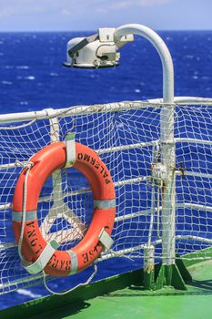 Detail of interior  of a cruise ship