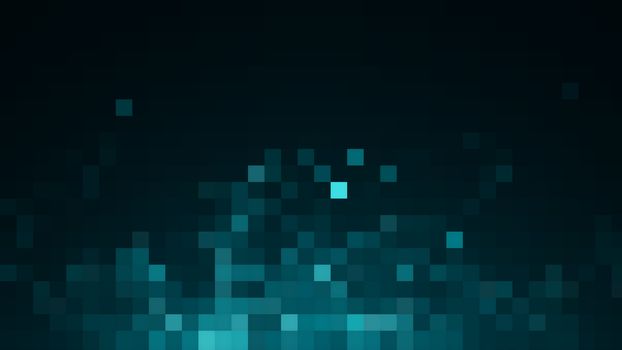 Abstract mosaic background. Digital illustration. 3D rendered