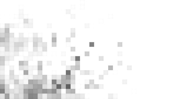 Abstract mosaic background. Digital illustration. 3D rendered