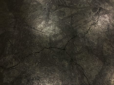 The crack floor in my office of Thailand