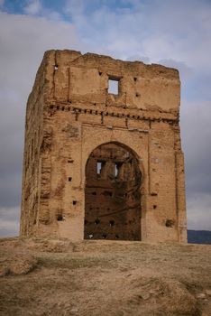 Ancient Marinid Tombs on the hill in Fez. Morocco