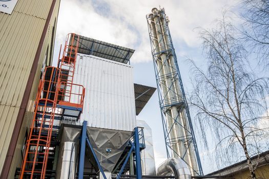 Fumes installation - coal power station, Poland, Europe.