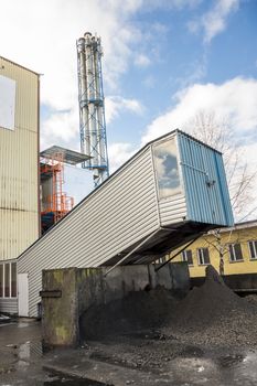 Fumes installation - coal power station, Poland, Europe.