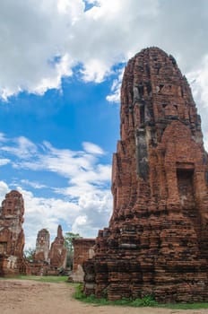 Wat Mahathat temple is located almost right in the center of Ayutthaya. The temple is believed to be built during the 14th century A.D.