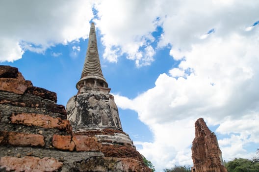 Wat Mahathat temple is located almost right in the center of Ayutthaya. The temple is believed to be built during the 14th century A.D.