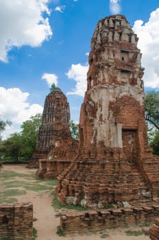 Wat Mahathat temple is located almost right in the center of Ayutthaya. The temple is believed to be built during the 14th century A.D.