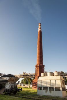 Red bricks chimney - Sugar Refinery