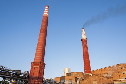 Red bricks chimney - Sugar Refinery