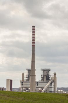 Coal power station in Kostolac - Serbia, Europe, Balkans.