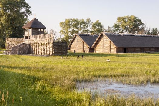 Biskupin archaeological museum - Poland.