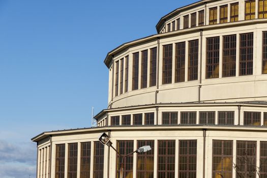 Hala Stulecia (Centennial Hall) also known as Hala Ludowa (People's Hall) in Wroclaw, Poland, UNESCO World Heritage Site