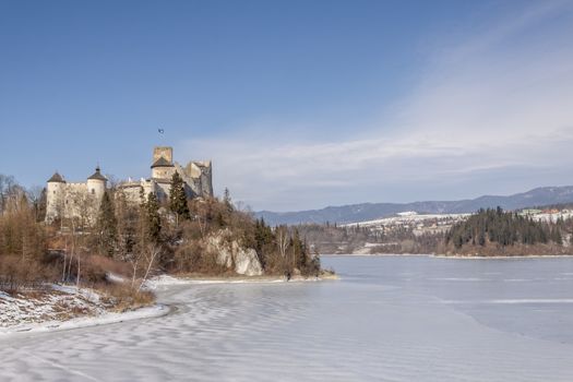 Niedzica castle in Poland, Europe.