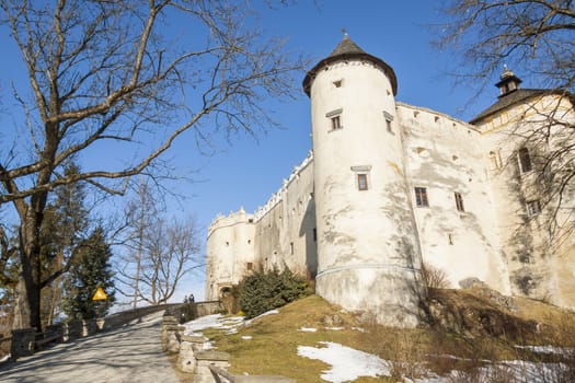 Niedzica castle in Poland, Europe.