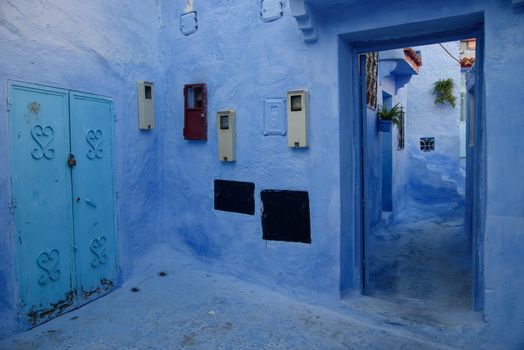 Chefchaouen, the blue city in the Morocco is a popular travel destination