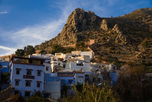 Chefchaouen, the blue city in the Morocco is a popular travel destination