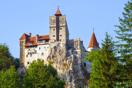 Mysterious place in Transylvania: Dracula's Land, Bran Castle. It was build in 14th century by  Saxons of Kronstadt.