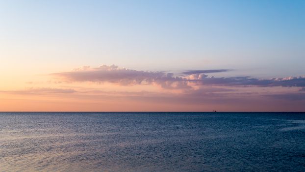 Summer Morning by the Sea in Odessa city Ukraine