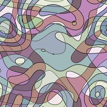 2d illustration of an abstract seamless background