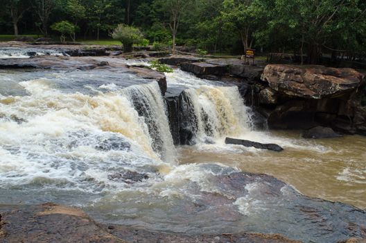 Tad Ton Waterfall in Chaiyaphum province