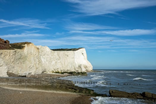 View of Splash Point and Seaford Head from Seaford in East Sussex.