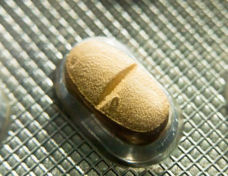 yellow pill in foil packet unopened for depression; UK