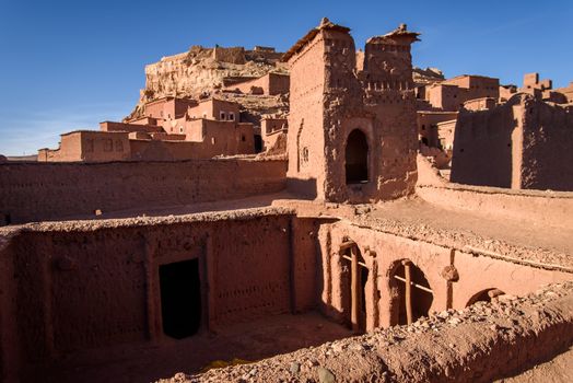 Kasbah Ait Ben Haddou, Morocco, Africa. UNESCO World Heritage Site.