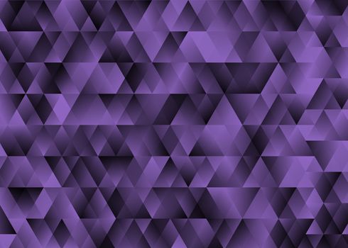 Polygonal triangular shining background. Modern geometrical abstract seamless pattern. illustration.
