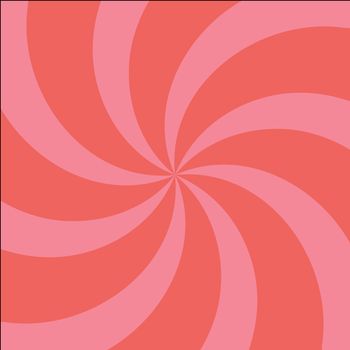 Red and pink twirl background with scratch. illustration