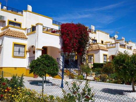Traditional classical local Spanish style house private villa home real estate Spain