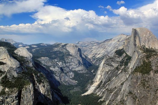 Yosemite National Park in California. United States of America