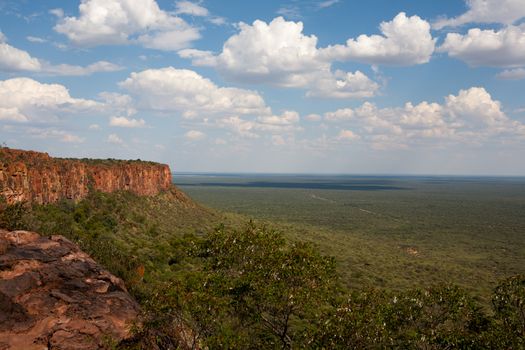 Panorama from Waterberg National Park, Namibia