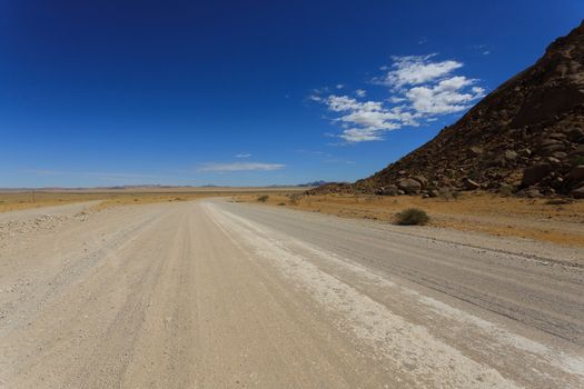 Landscape along a dirt road from Sesriem to Solitaire, Namibia
