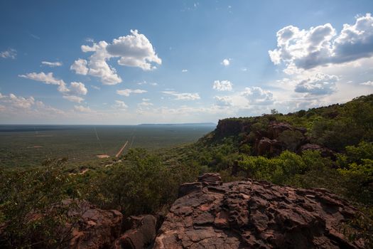 Panorama from Waterberg National Park, Namibia