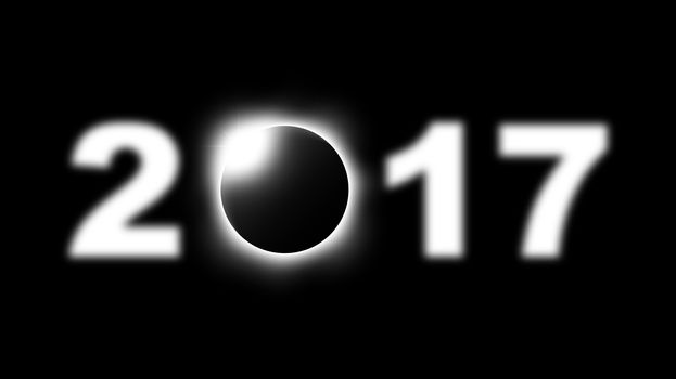 Total solar eclipse traveling across United states of america on August 21st , 2017 .